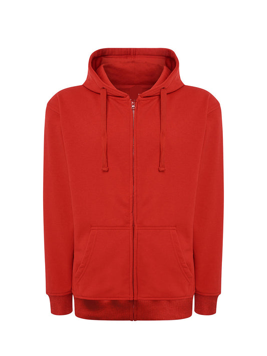 FELPA UNISEX CAPPUCCIO E ZIP PREMIUM